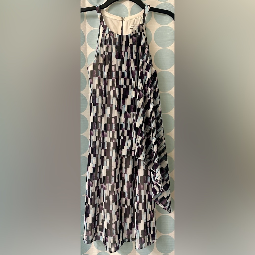 White House Black Market (WHBM) Sleeveless Lightweight Dress, Multicolor, Size 4